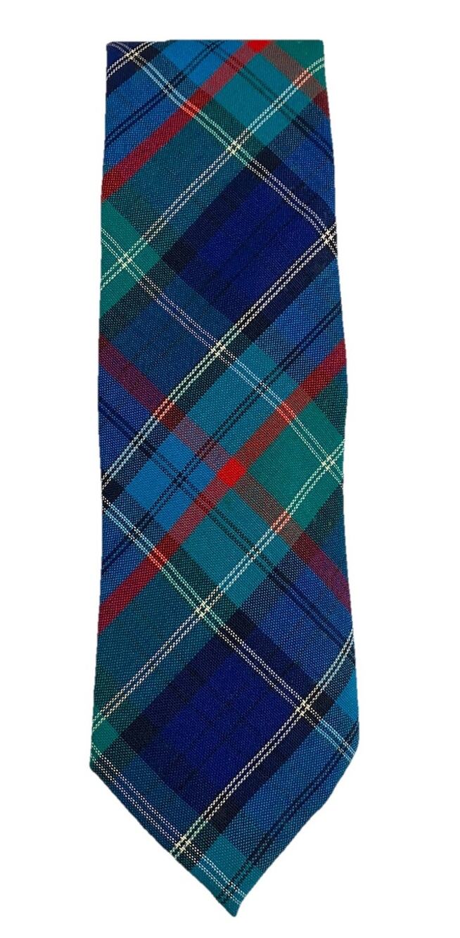 PENDLETON Plaid Men's Tie 100% Wool Made in USA 3”x 55”